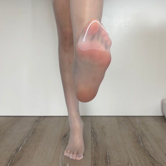 White Silky Pantyhose