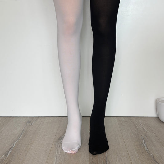 Black & White Pantyhose