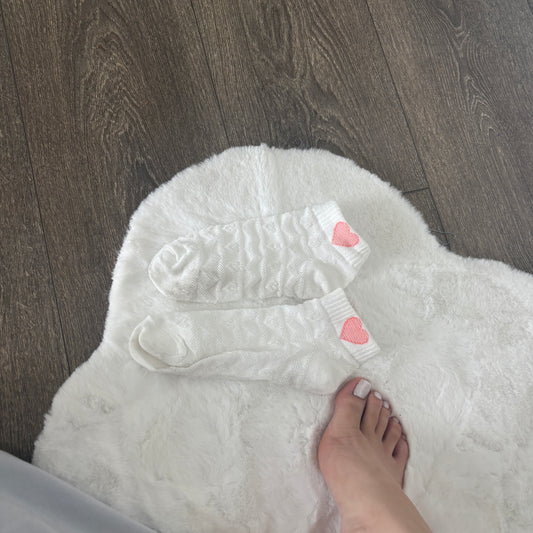 Patterned ankle socks